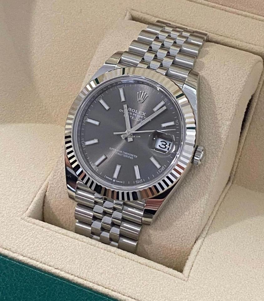 Rolex Datejust 41 NEW 2024 Datejust 41 SLATE Dial Jubilee Bracelet 126334