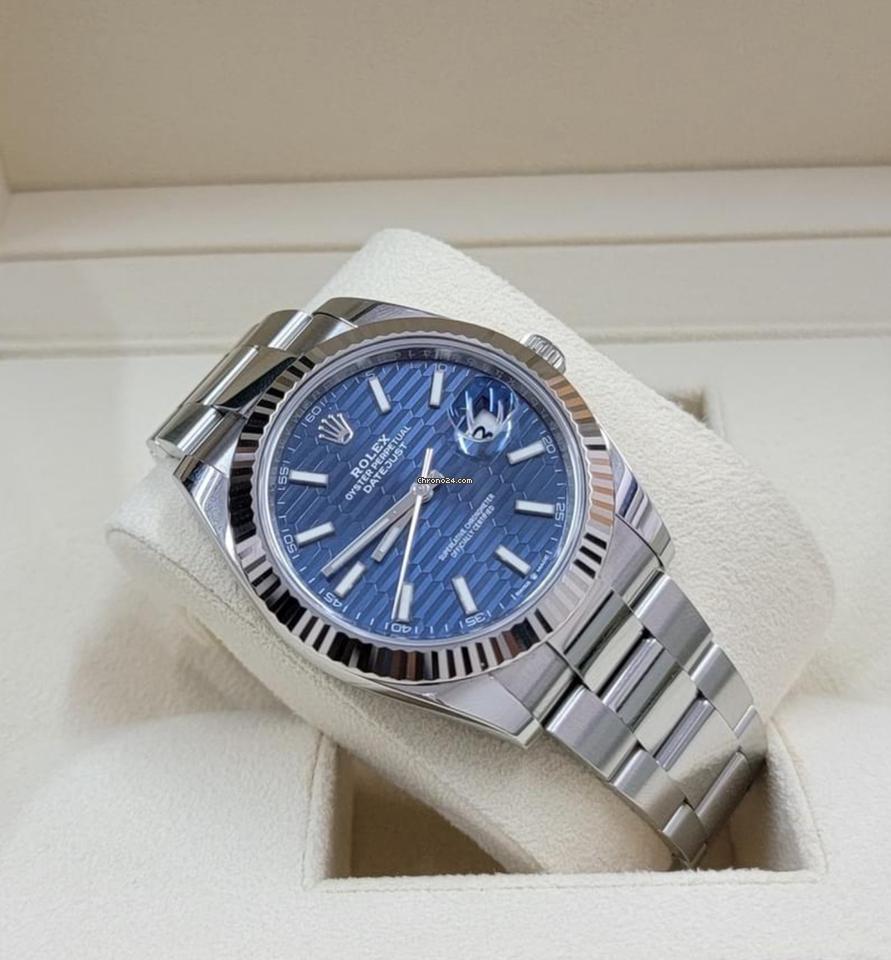 Rolex Datejust 41 NEW 2023 Datejust 41 BLUE MOTIF