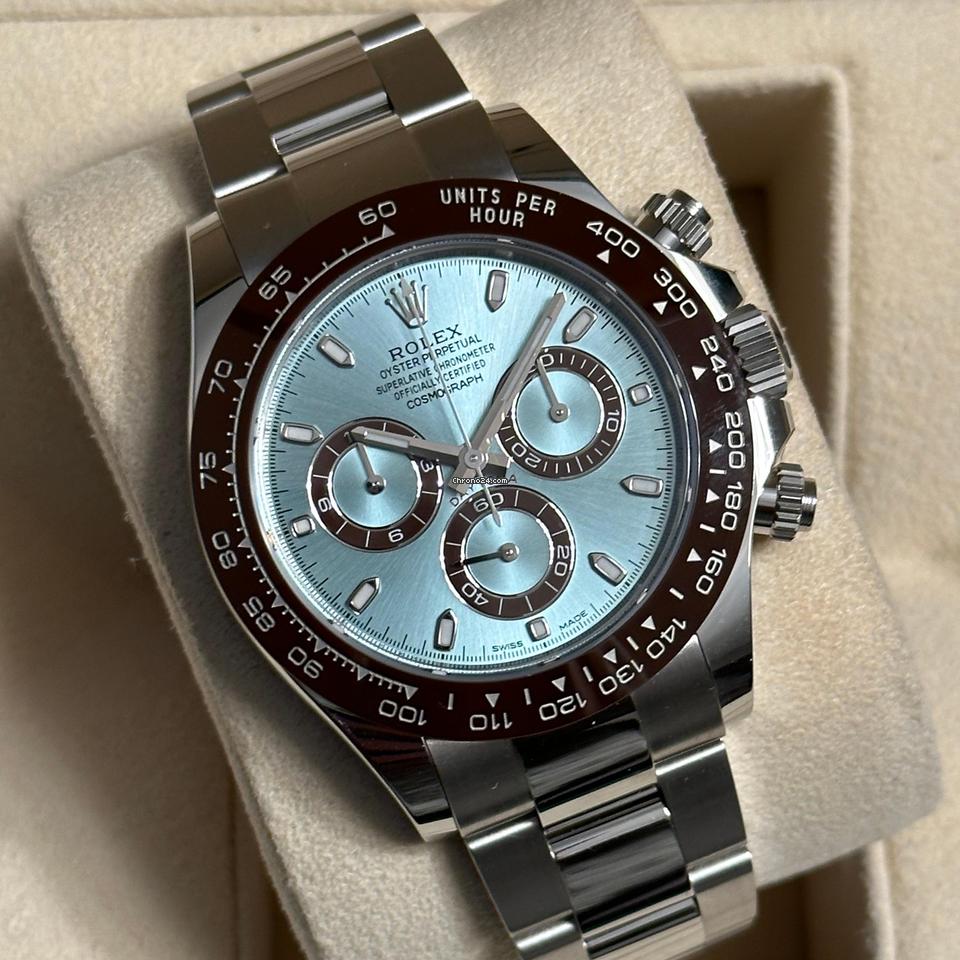 Rolex Daytona NEW 2023 Daytona ICE BLUE PLATINUM 116506