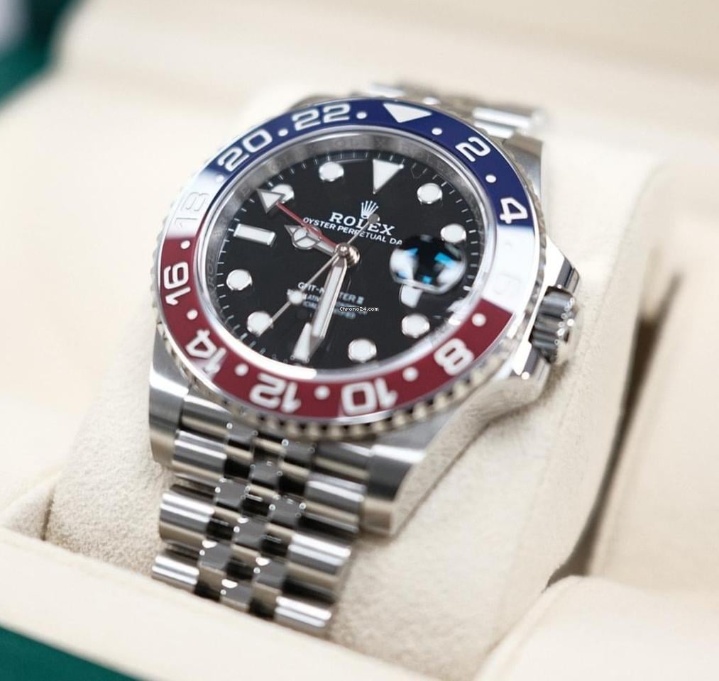 Rolex GMT-Master II NEW 2024 GMT-Master II "Pepsi" Jubilee Bracelet 126710BLRO