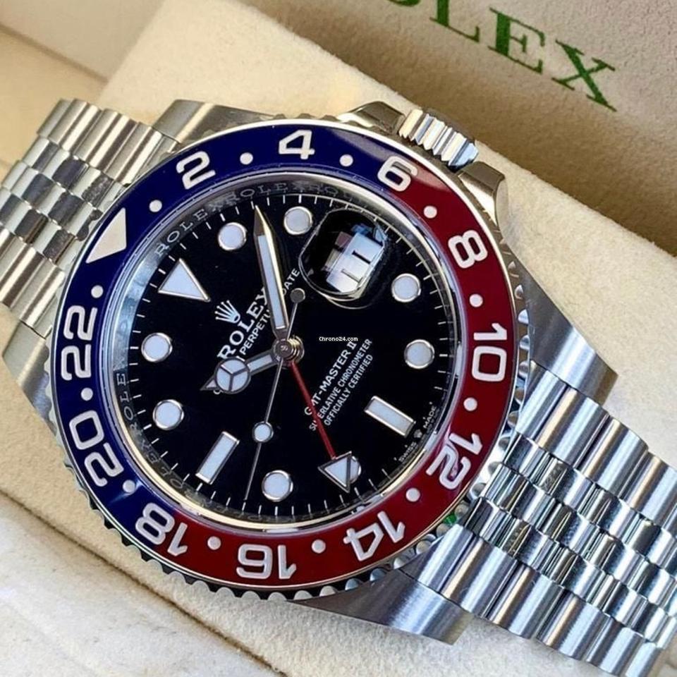 Rolex GMT-Master II NEW 2024 GMT-Master II "Pepsi" Jubilee Bracelet 126710BLRO