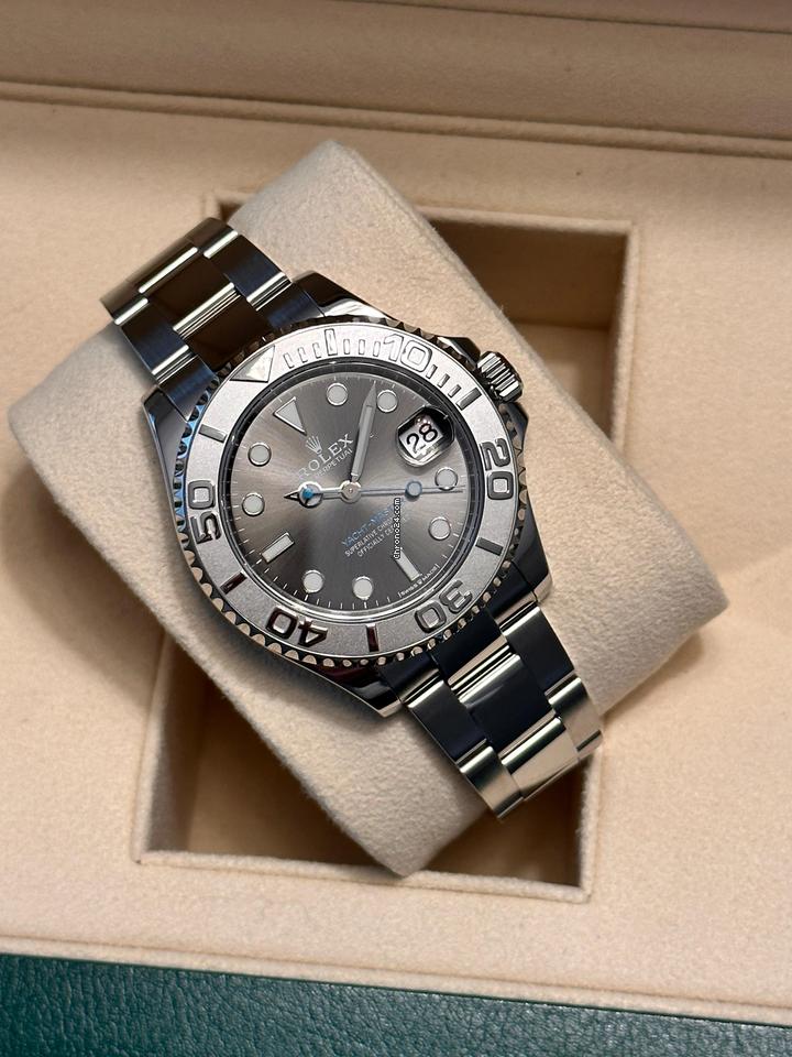 Rolex Yacht-Master 37 NEW 2024 Yacht-Master 37 SLATE DIAL