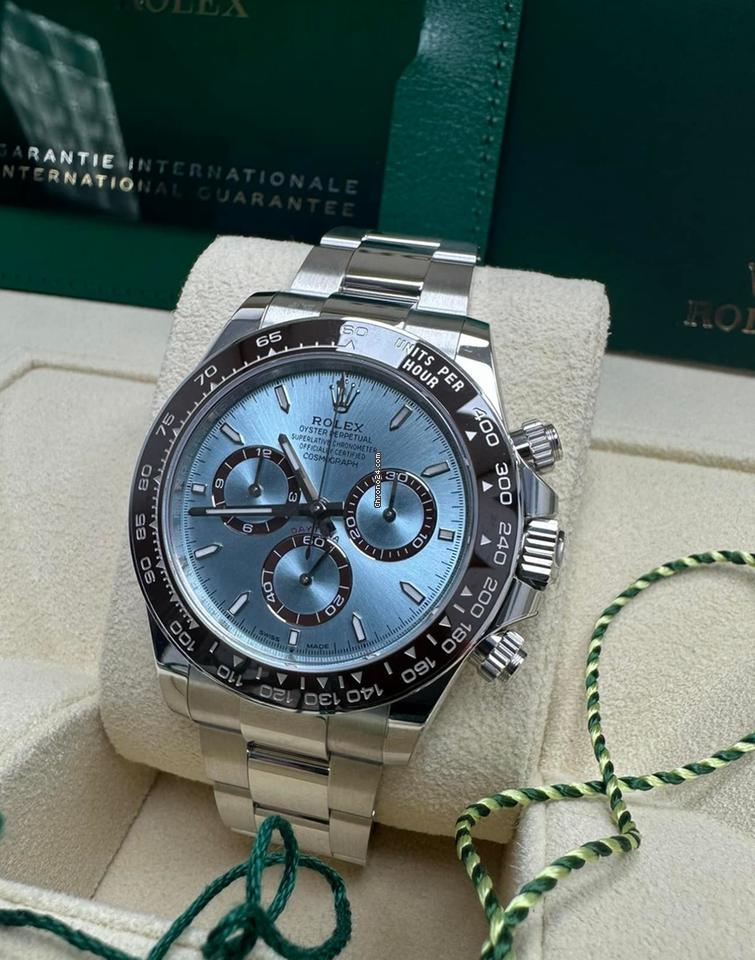 Rolex Daytona NEW 2024 Daytona PLATINUM 126506 NEW REFERENCE OPEN CASEBACK
