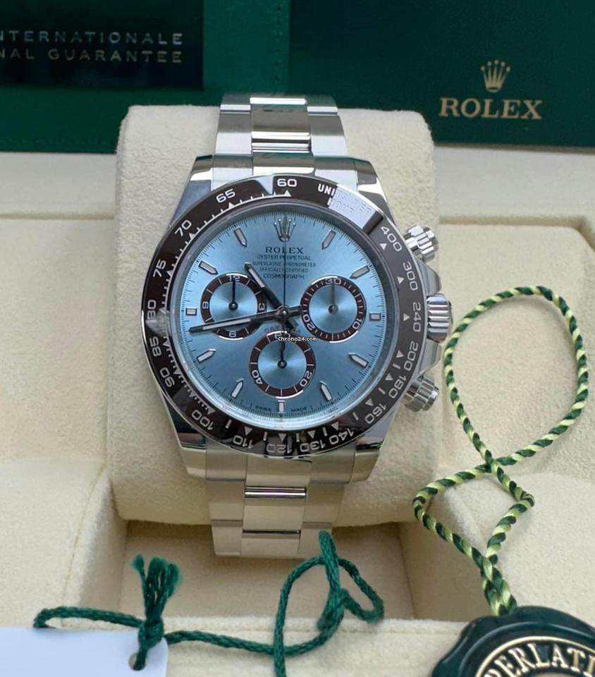 Rolex Daytona NEW 2024 Daytona PLATINUM 126506 NEW REFERENCE OPEN CASEBACK