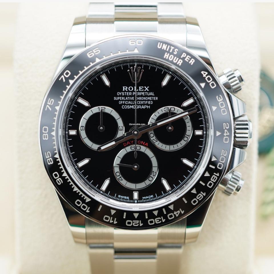 Rolex Daytona NEW 2024 Daytona BLACK DIAL 126500