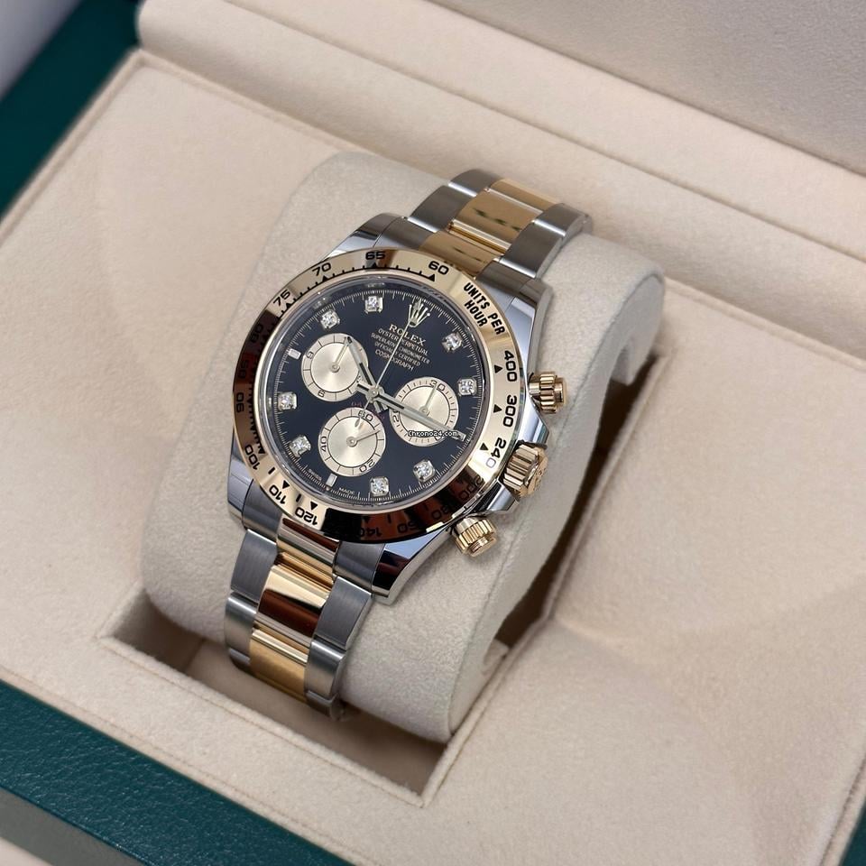 Rolex Daytona NEW 2024 Daytona BLACK DIAMOND DIAL 126503