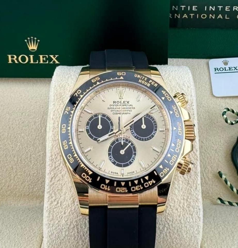 Rolex Daytona NEW 2024 Daytona GOLDEN DIAL 126518LN-0012