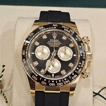 Rolex Daytona NEW 2024 Daytona BLACK DIAMOND DIAL 126518LN-0006