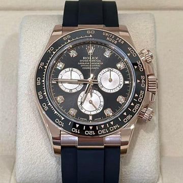 Rolex Daytona NEW 2024 Daytona BLACK DIAMOND DIAL 126515LN-0004