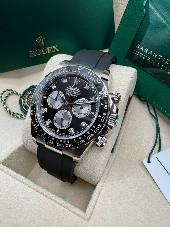 Rolex Daytona NEW 2024 Daytona BLACK DIAMOND DIAL 126519LN-0004