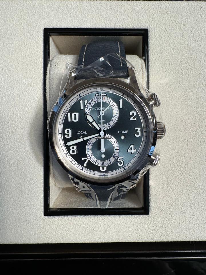 Patek Philippe NEW 2024 5924G 18KT WHITE GOLD BLUE DIAL