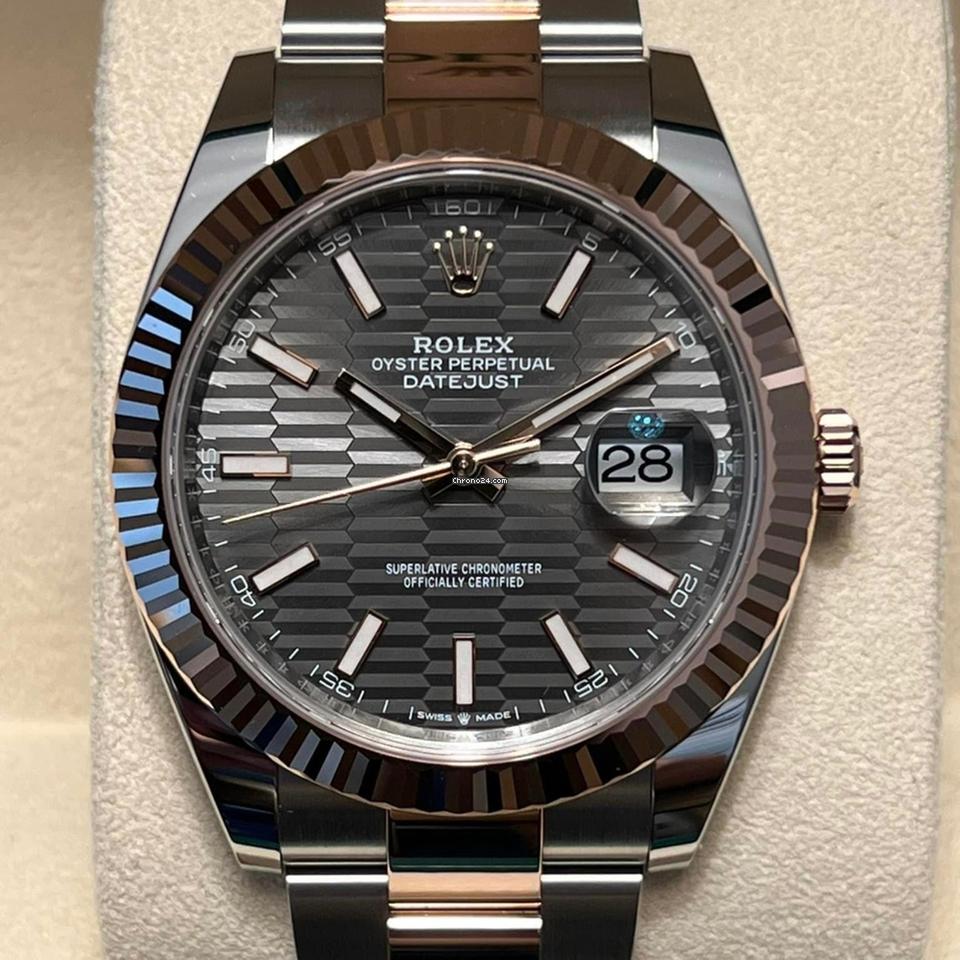 Rolex Datejust 41 NEW 2023 Datejust 41 GREY MOTIF 126331