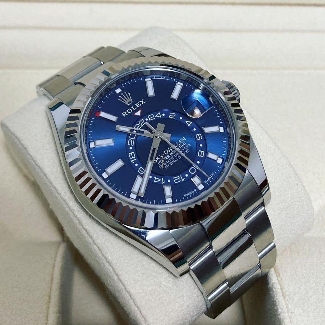 Rolex Sky-Dweller NEW 2024 Sky-Dweller BLUE 336934 Oyster Bracelet
