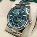 Rolex Sky-Dweller NEW 2024 Sky-Dweller GREEN DIAL OYSTER 336934
