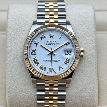 Rolex Datejust 31 NEW 2024 Datejust 31 WHITE ROMAN 278273