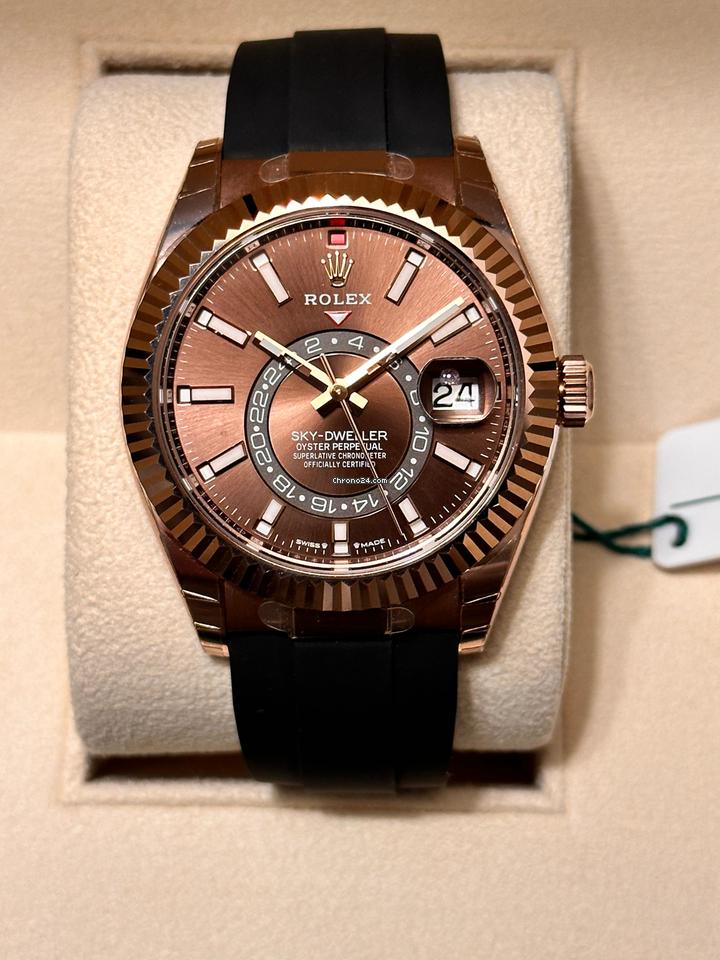 Rolex Sky-Dweller NEW 2023 RELEASE Sky-Dweller 18KT ROSE GOLD 336235