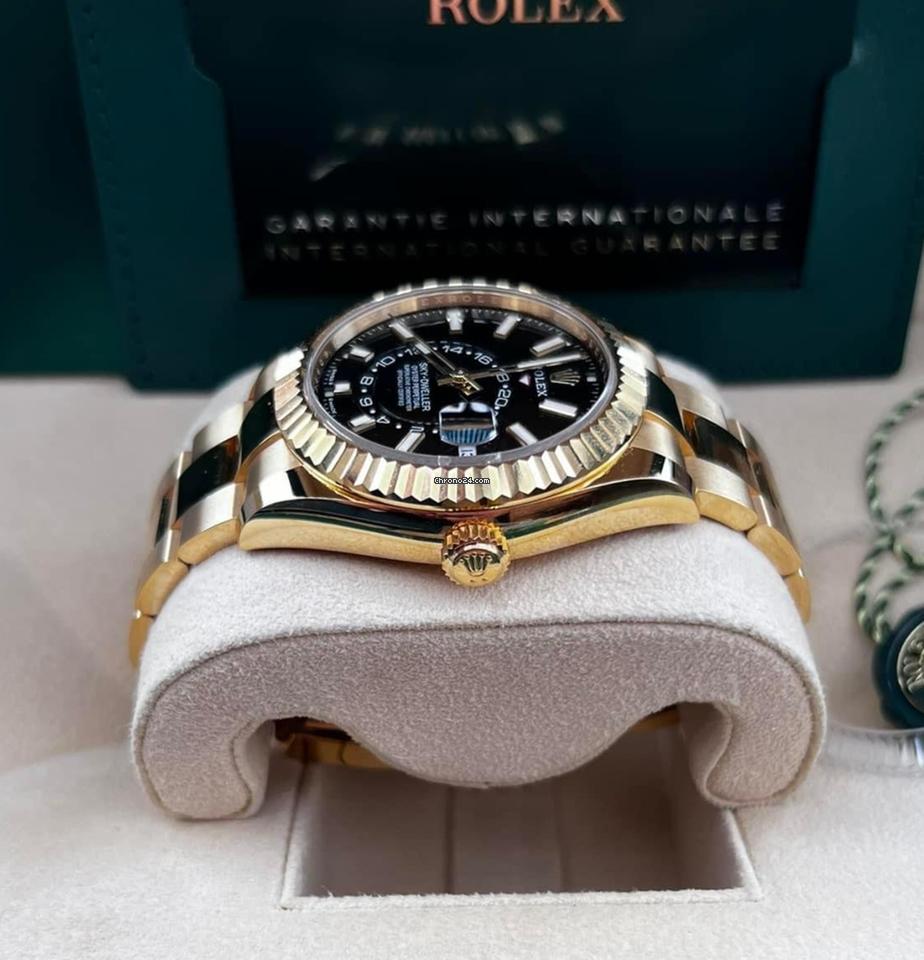 Rolex Sky-Dweller NEW RELEASE 2023 Sky-Dweller 18KT BRIGHT BLACK 336938