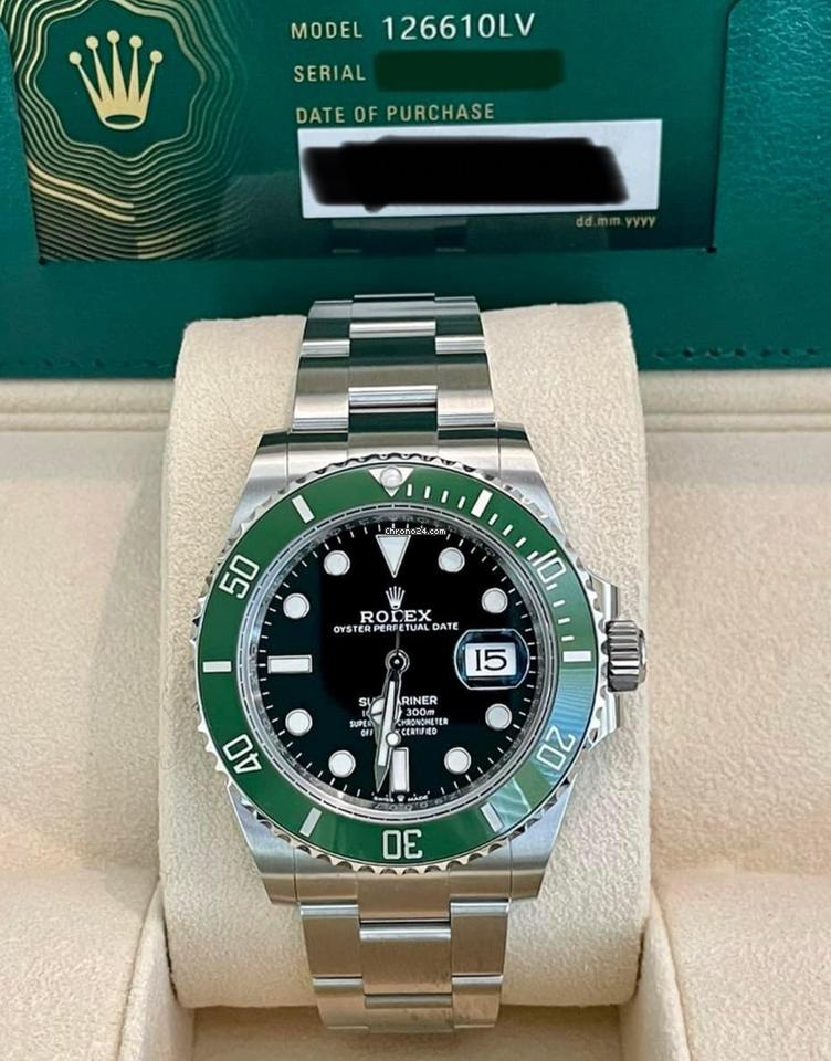 Rolex Submariner Date NEW 2024 New Color MKII Bezel Submariner Date “Starbucks” 126610LV