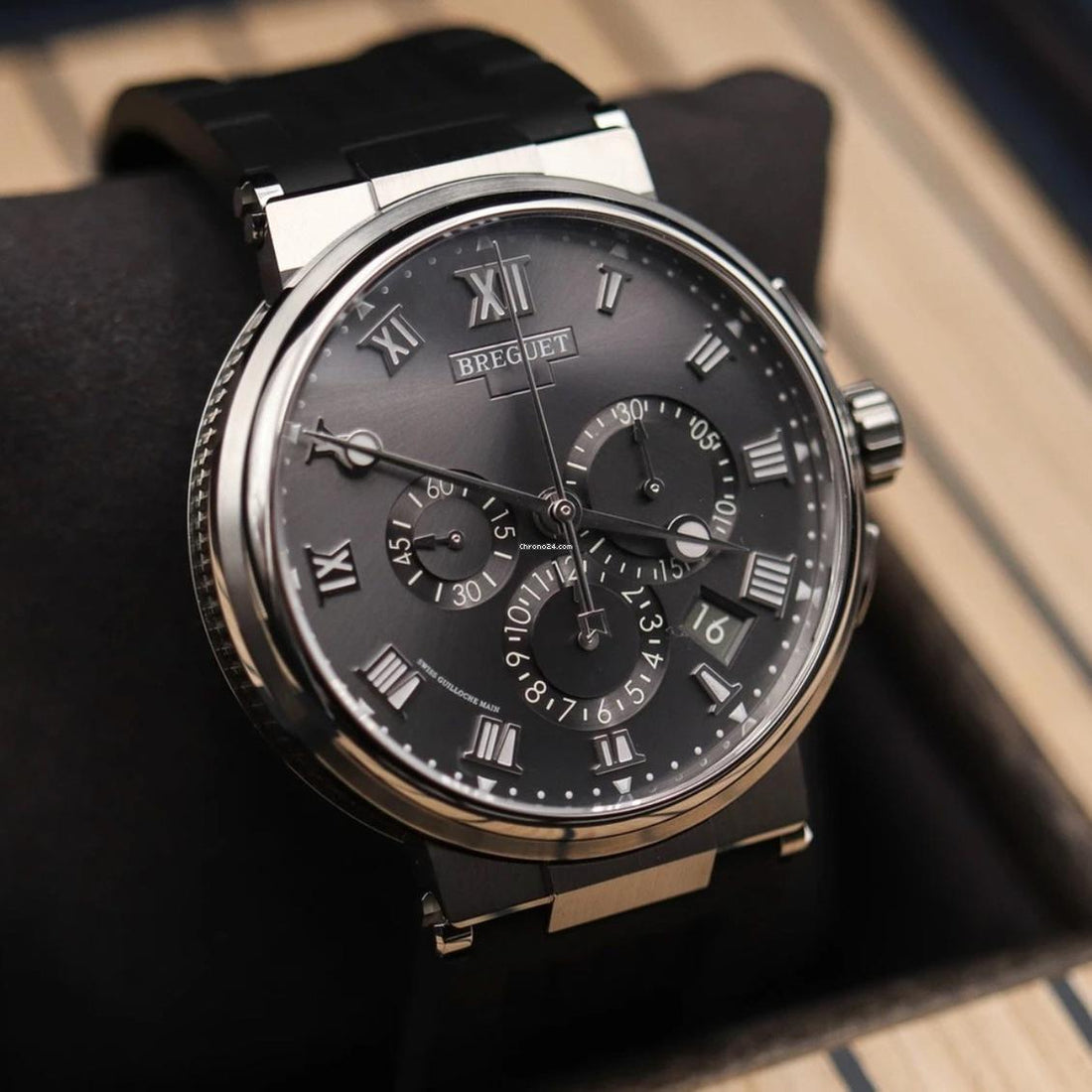 Breguet Marine NEW Marine Chronograph 5527TI/G2/5WV