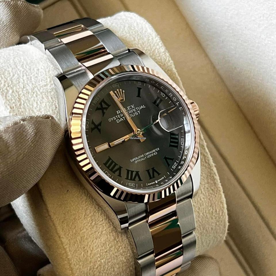 Rolex Datejust 36 NEW 2023 Datejust 36 WIMBLEDON DIAL 126231