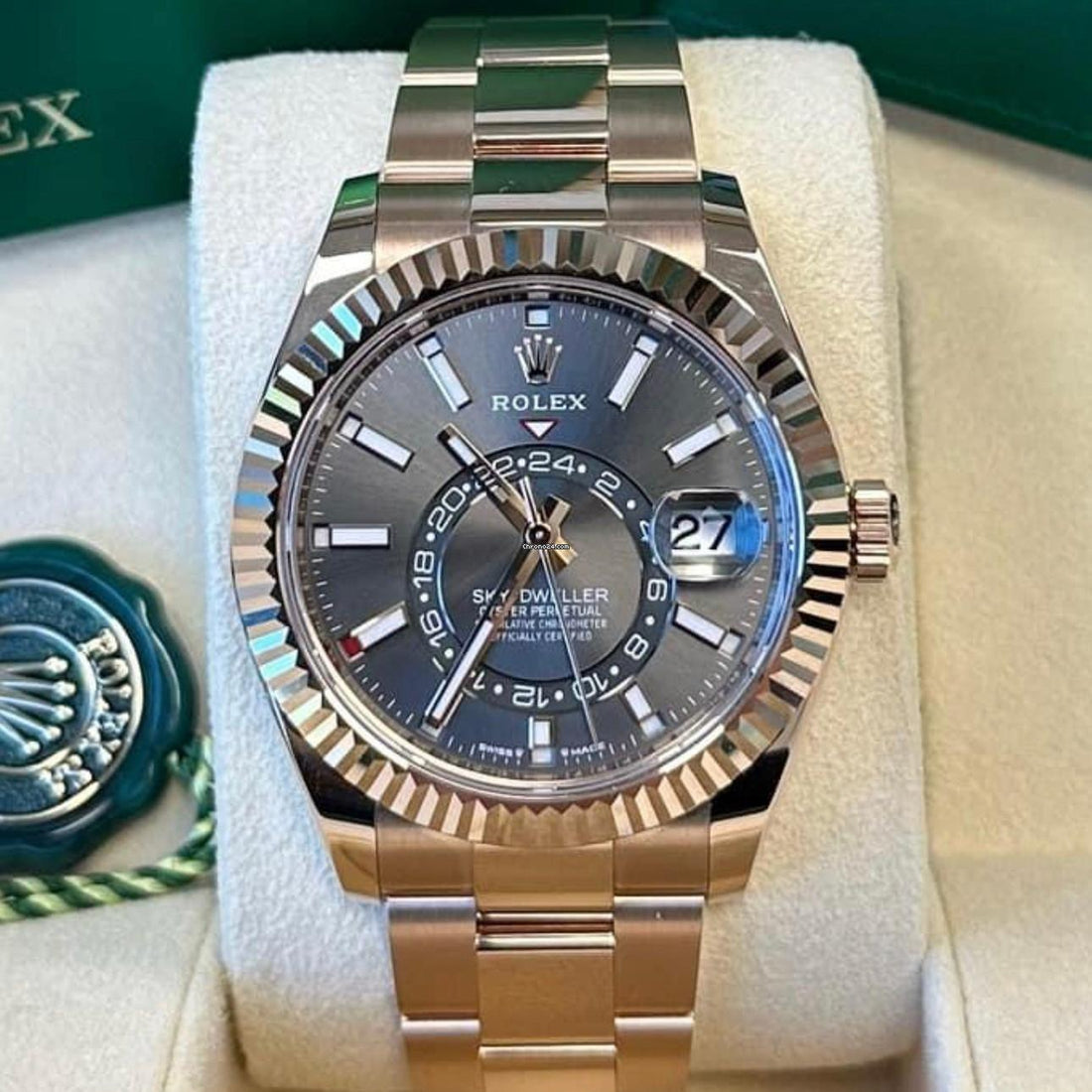 Rolex Sky-Dweller NEW RELEASE 2023 Sky-Dweller SLATE DIAL 336935