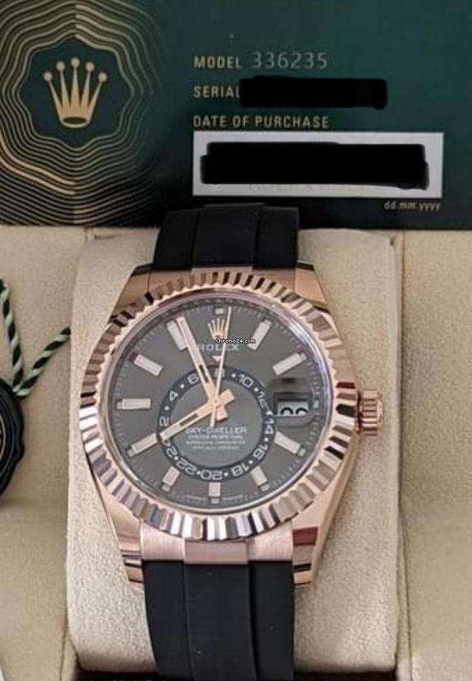 Rolex Sky-Dweller NEW RELEASE 2023 Sky-Dweller SLATE DIAL 336235