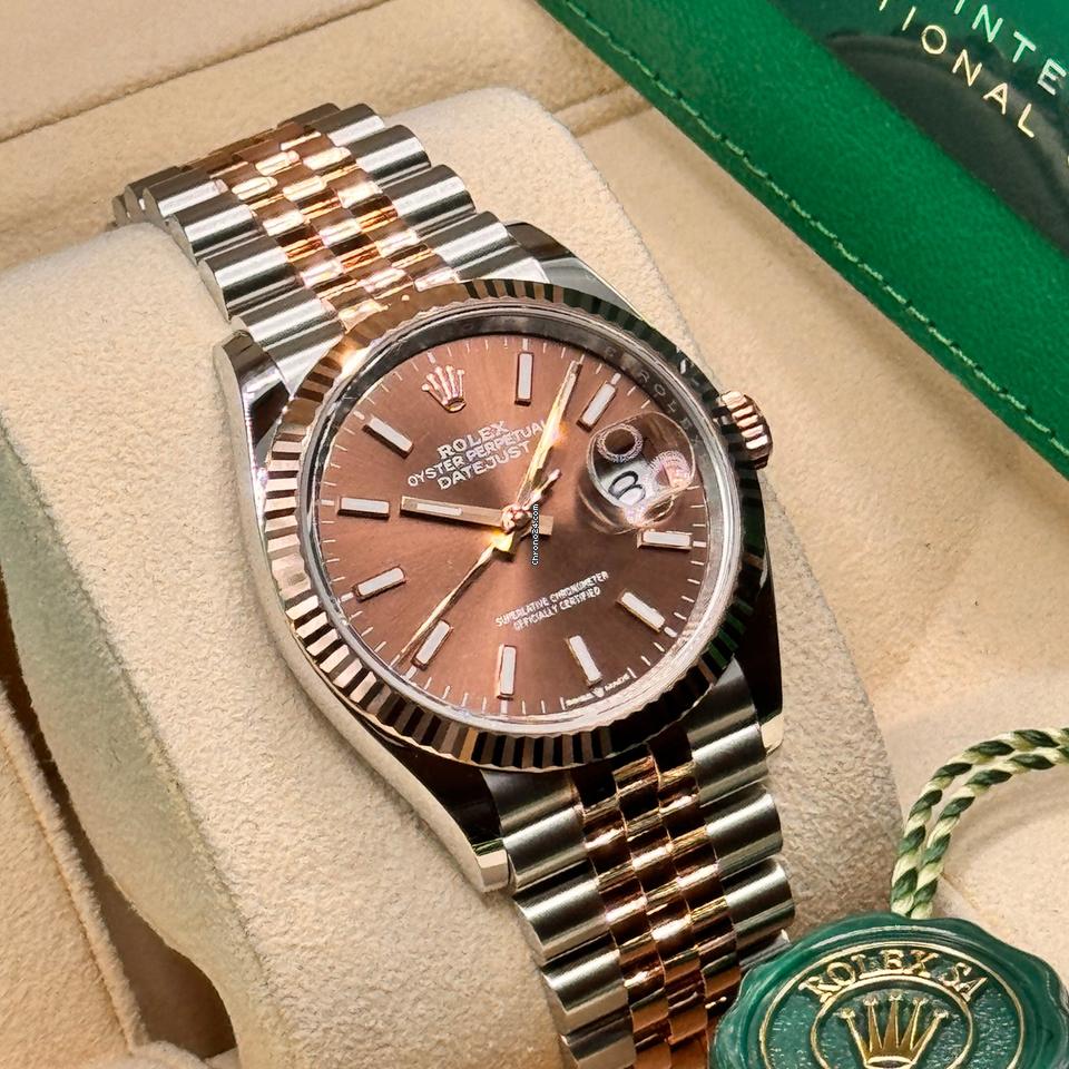 Rolex Datejust 36 NEW 2024 Datejust 36 CHOCOLATE DIAL JUBILEE 126231