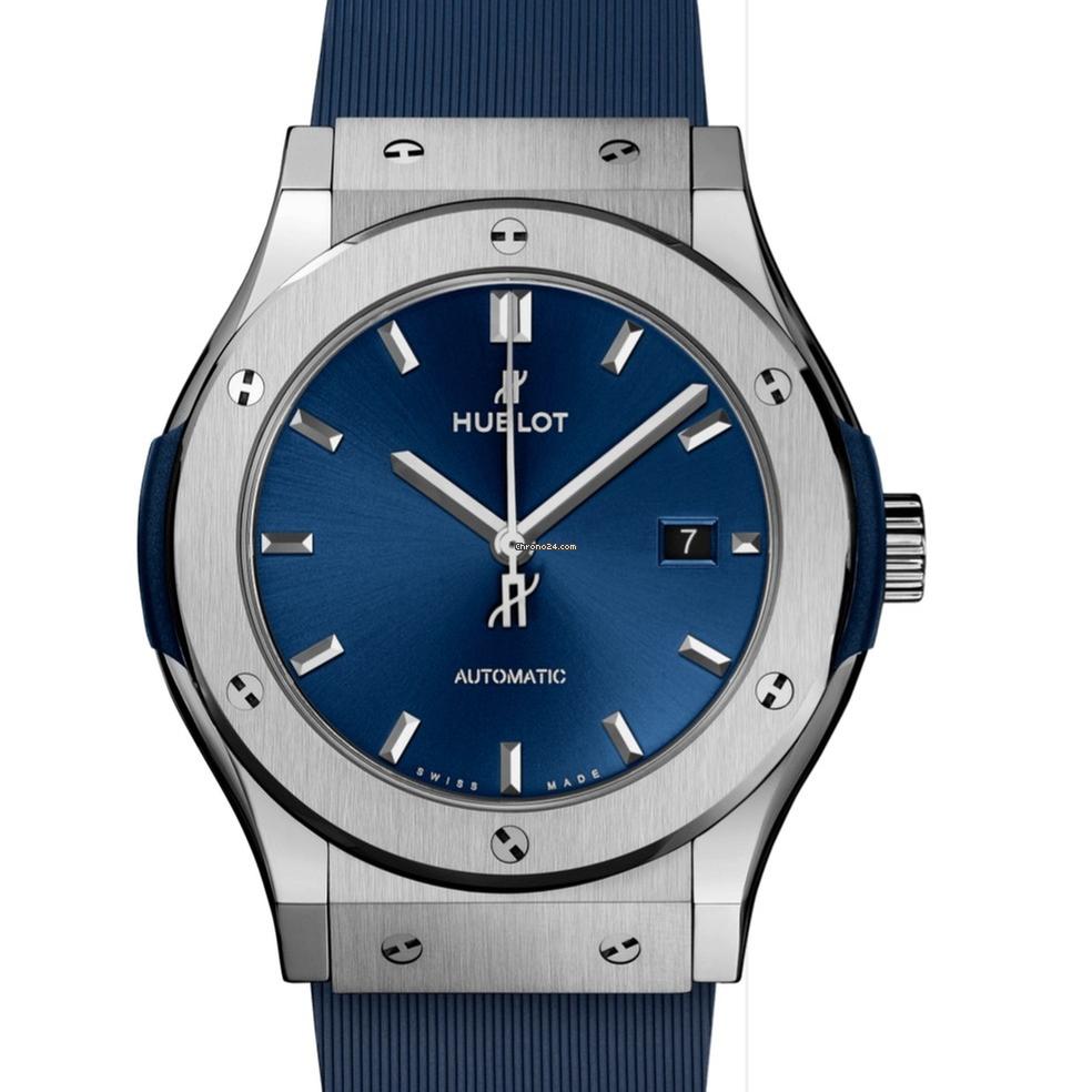 Hublot Classic Fusion Blue NEW Classic Fusion Blue Titanium 42mm