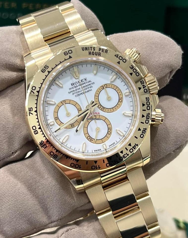 Rolex Daytona NEW 2024 Cosmograph Daytona WHITE DIAL 126508