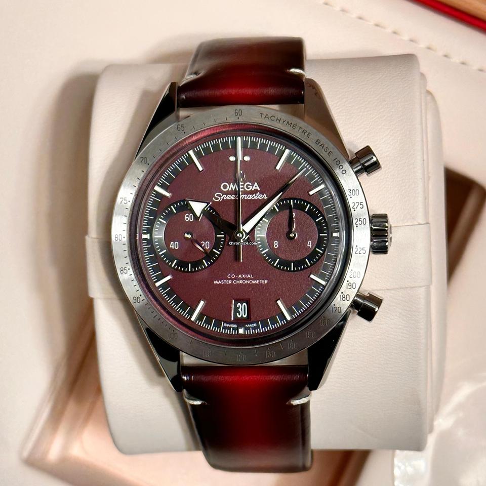 Omega Speedmaster '57 NEW 2024 Speedmaster '57 BURGUNDY DIAL 332.12.41.51.11.001