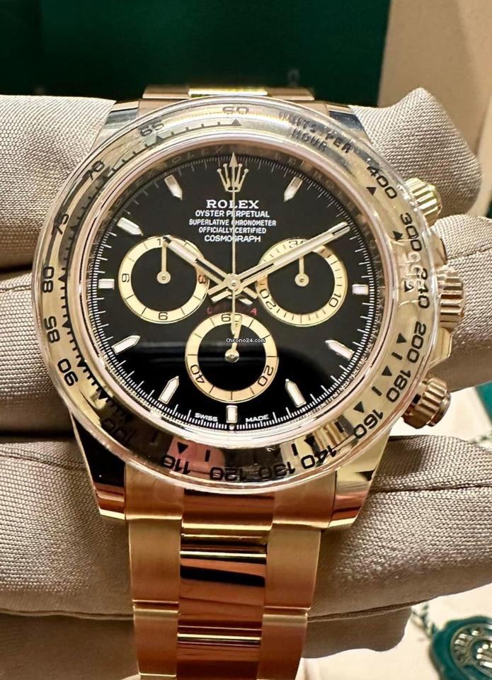 Rolex Daytona NEW 2024 Cosmograph Daytona 126508 BLACK DIAL