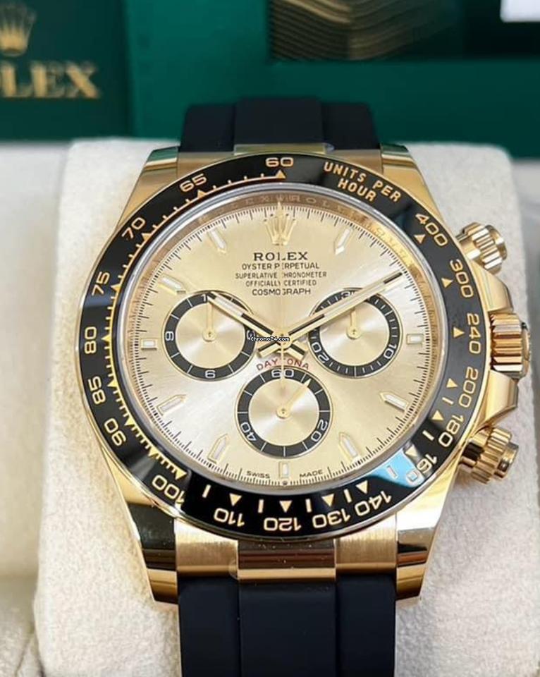 Rolex Daytona NEW 2024 Rolex Cosmograph Daytona GOLDEN DIAL 126518