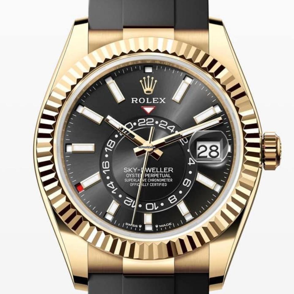 Rolex Sky-Dweller NEW 2023 Sky-dweller BRIGHT BLACK 336238