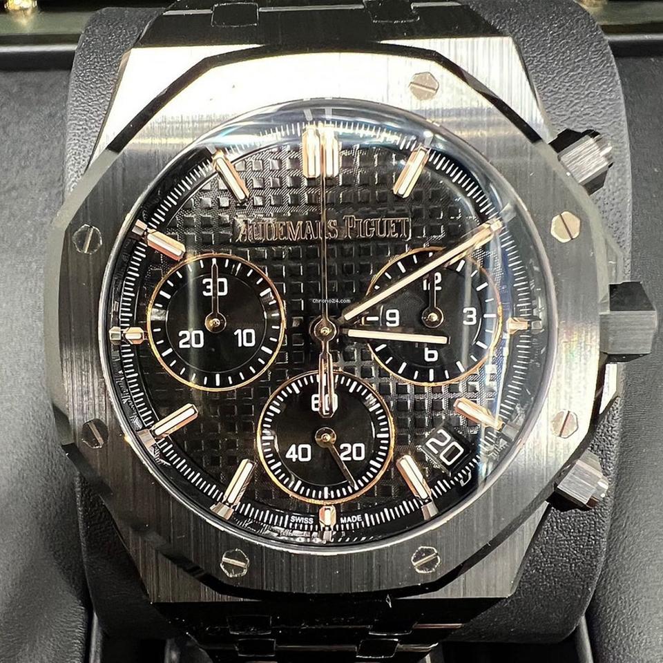 Audemars Piguet Royal Oak Chronograph NEW 2023 Royal Oak Chronograph CERAMIC 26240CE