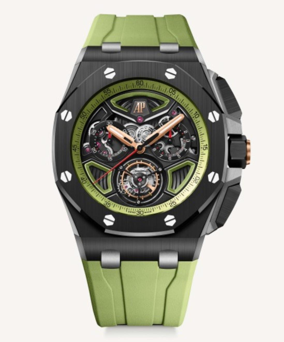 Audemars Piguet Royal Oak Offshore Tourbillon Chronograph NEW 2024 Audemars Piguet Royal Oak Offshore Selfwinding Flying Tourbillon Chronograph 30th