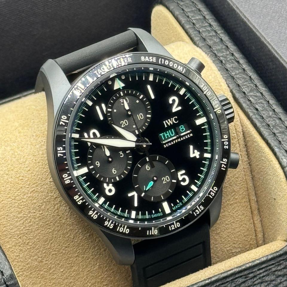 IWC Pilot Chronograph NEW 2024 PILOT'S WATCH PILOT PERFORMANCE CHRONOGRAPH 41 MERCEDES-AMG PETRONAS FORMULA ONE