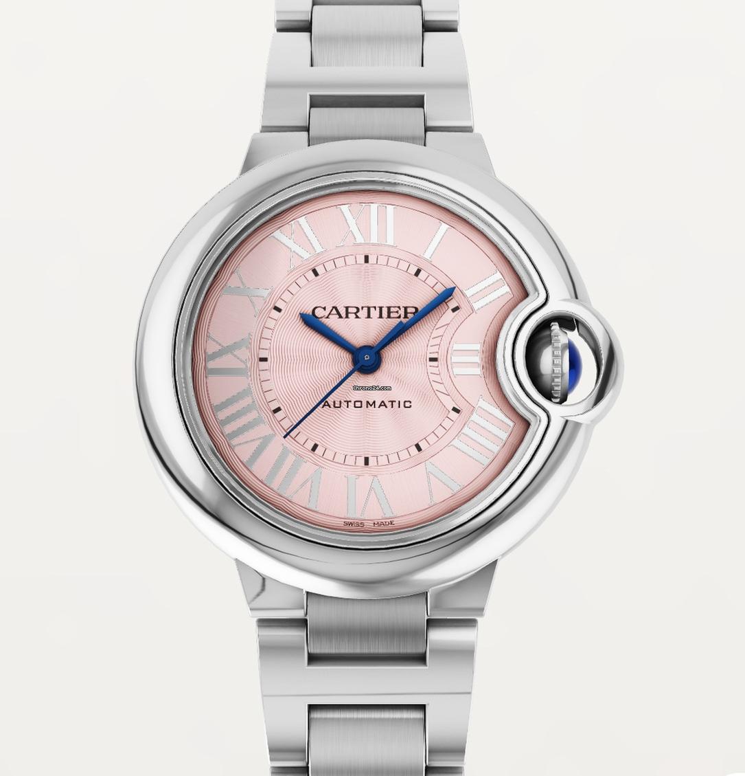 Cartier Ballon Bleu NEW 2024 Ballon Bleu De Cartier Watch PINK WSBB0046