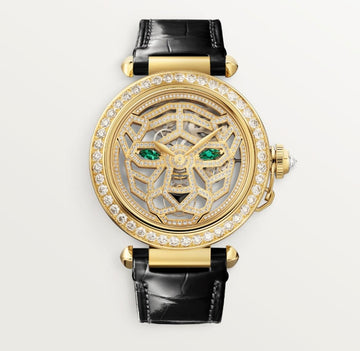 Cartier Pasha NEW 2024 Pasha de Cartier Skeleton Panther Decor HPI01359