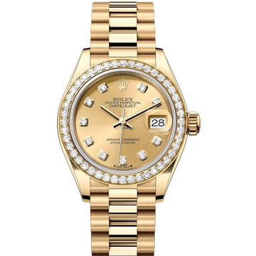 Rolex Lady-Datejust NEW 2023 Lady-Datejust CHAMPAGNE DIAMOND 279138RBR