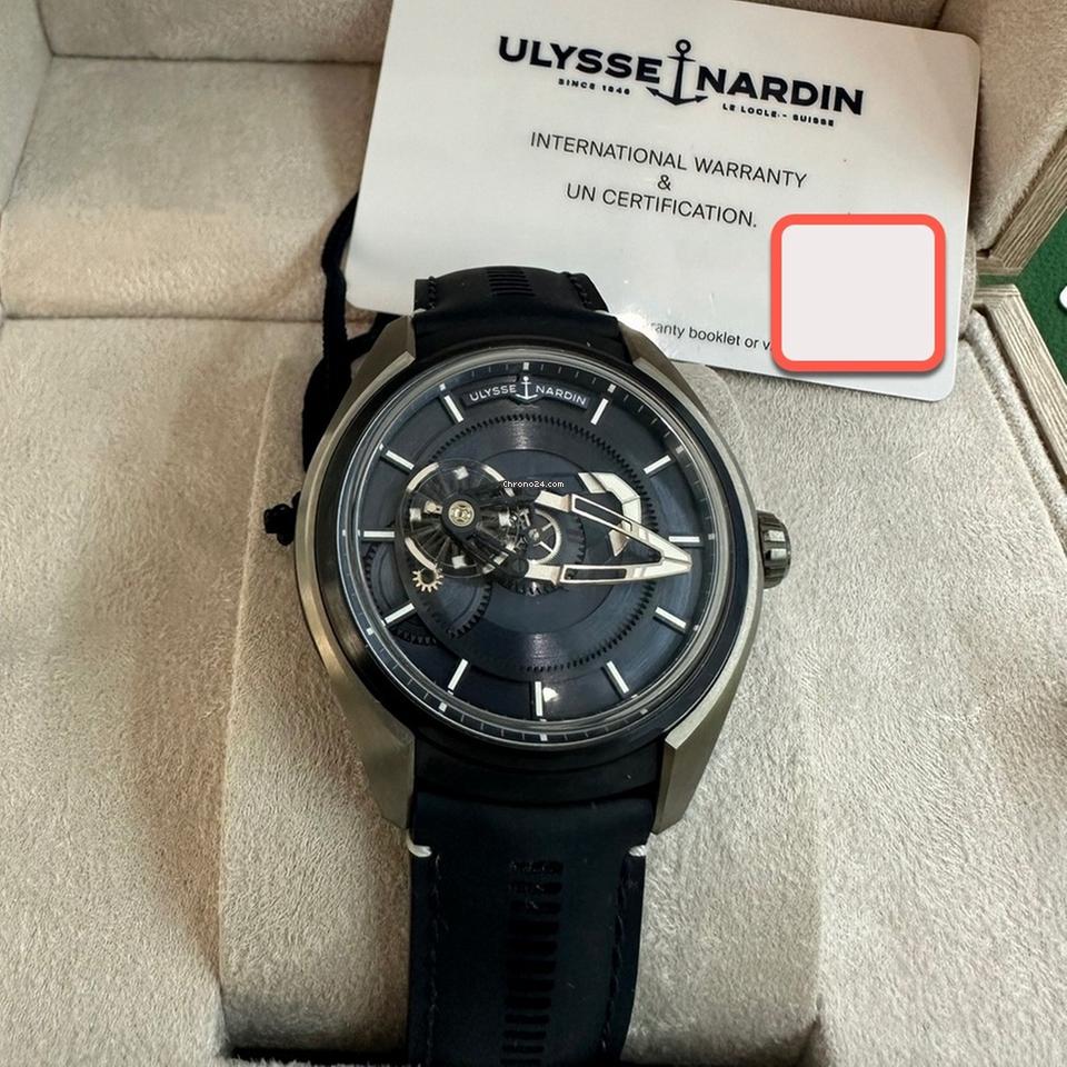 Ulysse Nardin Freak 2024 Freak X BLUE TITANIUM COMPLETE SET