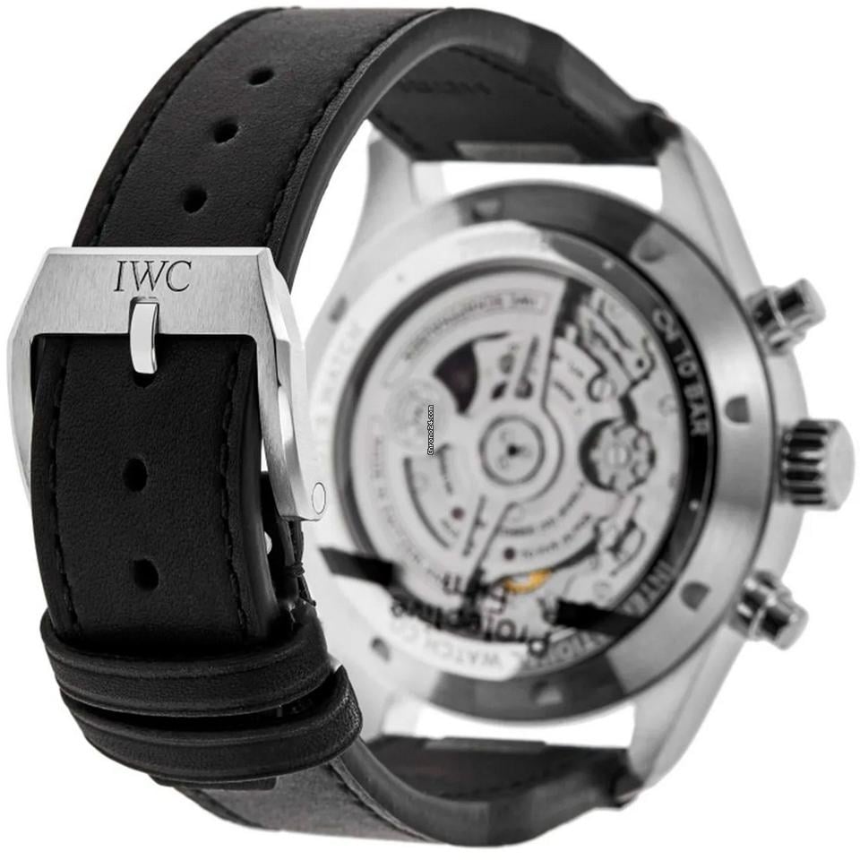 IWC Pilot Chronograph NEW 2023 Pilot's Watch Chronograph BLACK DIAL IW378001