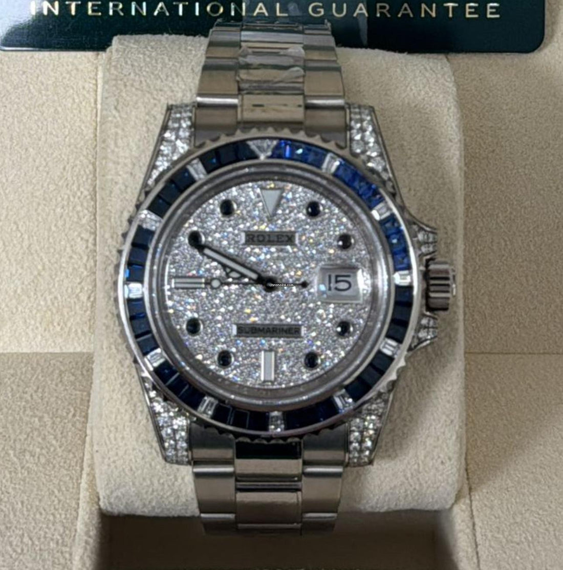 Rolex Submariner Date NEW Submariner FACTORY DIAMONDS 116659SABR