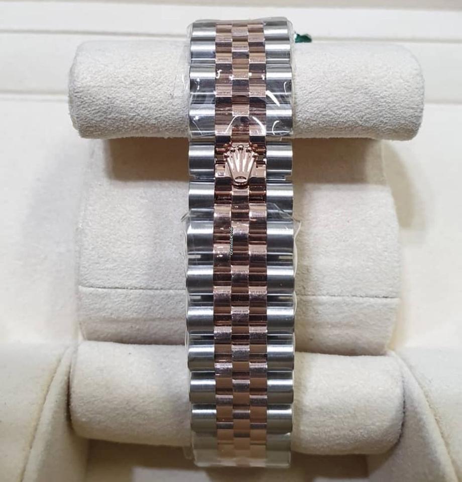 Rolex Datejust 31 NEW 2023 Datejust 31 CHOCOLATE DIAMOND Vi FACTORY DIAMOND BEZEL 278381RBR