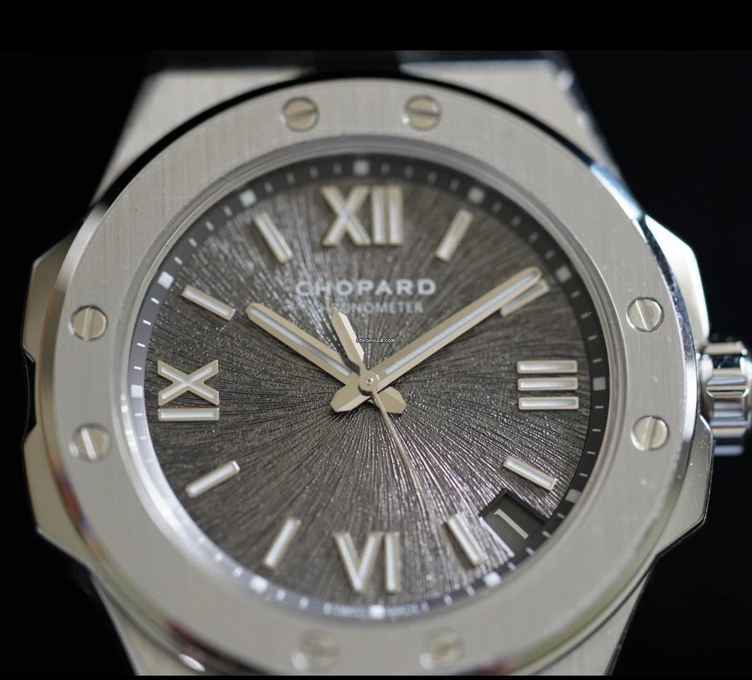 Chopard Alpine Eagle NEW 2024 Alpine Eagle Large 41mm GREY DIAL 298600-3002