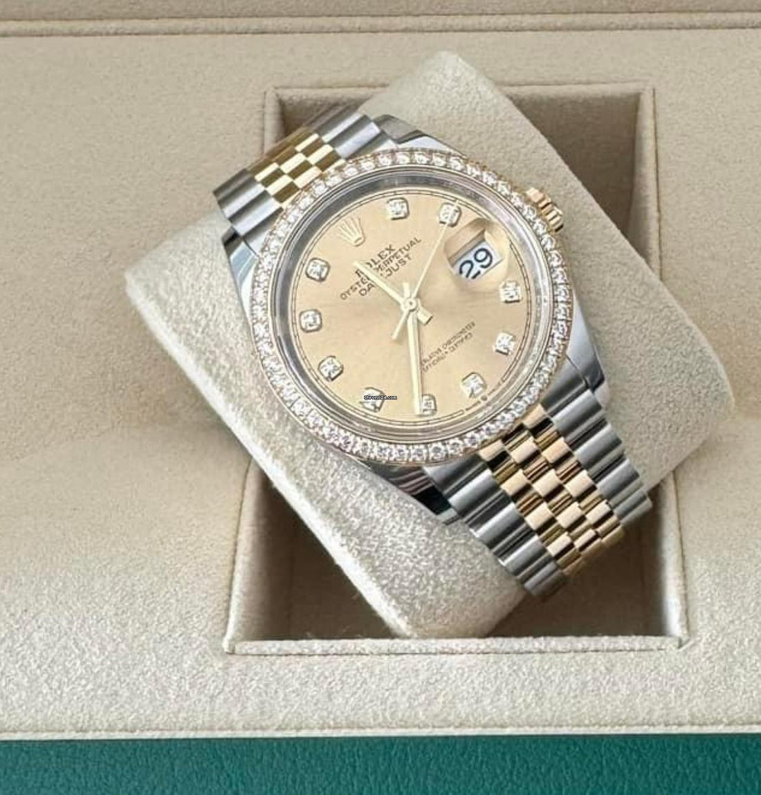 Rolex Datejust 36 NEW 2023 Datejust 36 FACTORY DIAMOND BEZEL 126283RBR