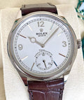 Rolex 1908 NEW 2024 1908 WHITE DIAL 18KT White Gold 52509