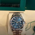 Rolex Sky-Dweller NEW RELEASE 2024 Sky-Dweller JUBILEE BLUE-GREEN DIAL 336935