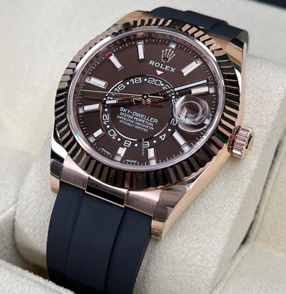 Rolex Sky-Dweller NEW 2023 Sky-Dweller CHOCOLATE DIAL 326235
