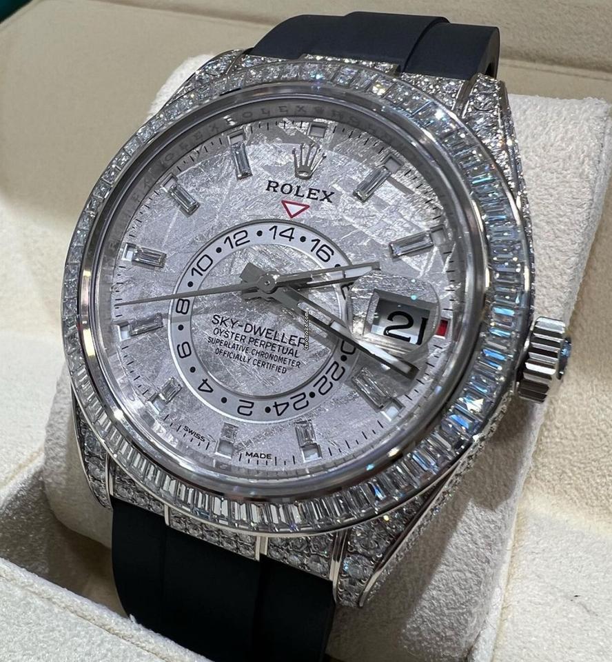 Rolex Sky-Dweller NEW 2023 Sky-Dweller METEORITE FACTORY DIAMONDS 326259TBR