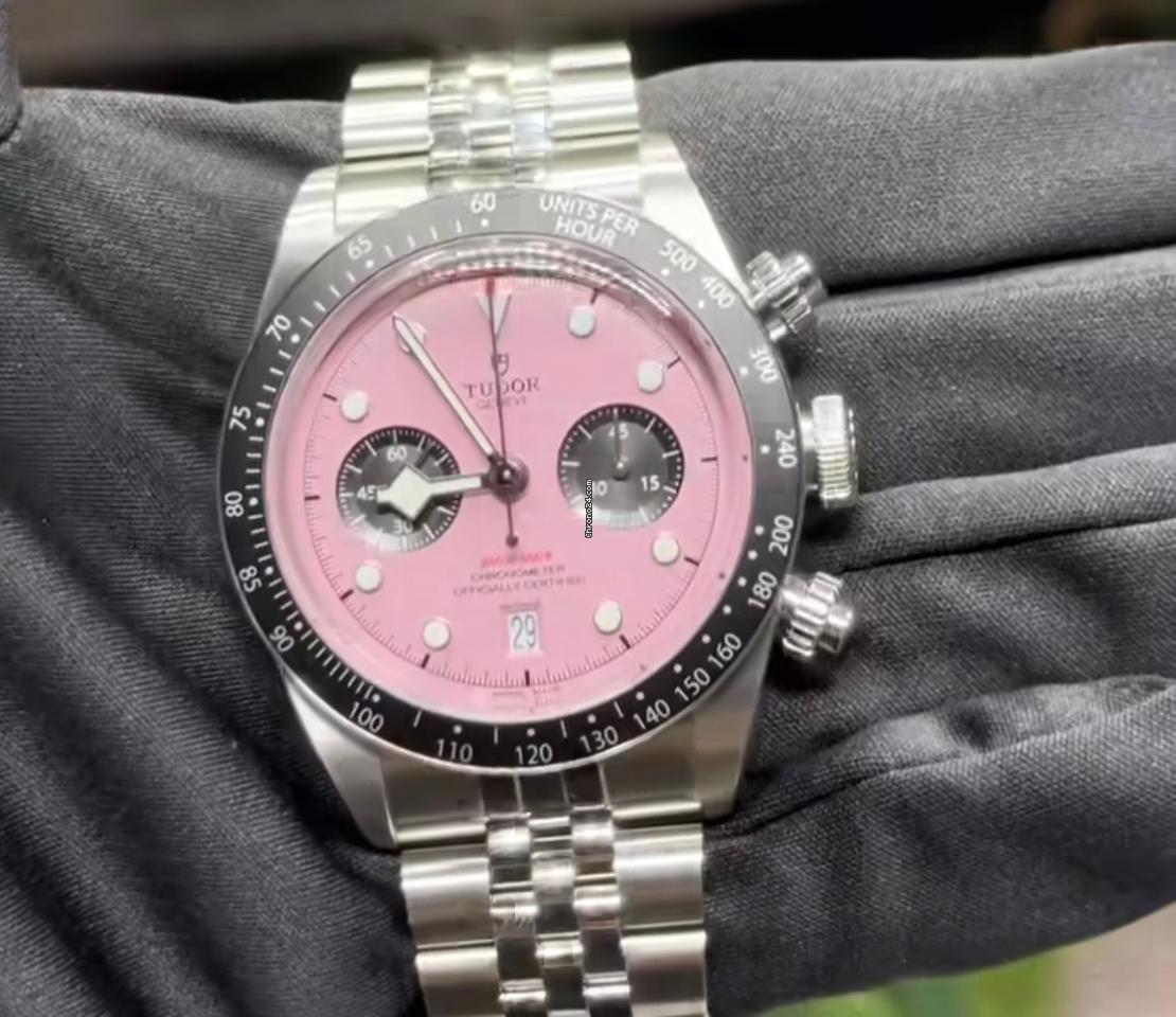 Tudor Black Bay NEW 2024 TUDOR PINK BLACK BAY FACTORY DIAL